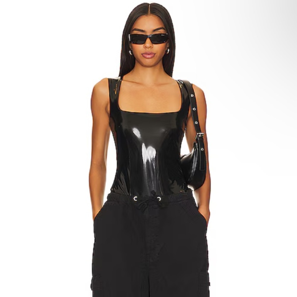 superdown Black Bodysuit